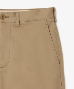 Lacoste Hosen & Shorts>Herren Chinos Aus Stretch-Baumwolle Beige Cb8