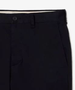 Lacoste Hosen & Shorts>Herren Chinos Aus Stretch-Baumwolle Navy Blau Hde