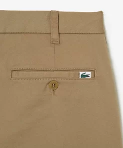 Lacoste Hosen & Shorts>Herren Chinos Aus Stretch-Baumwolle Beige Cb8