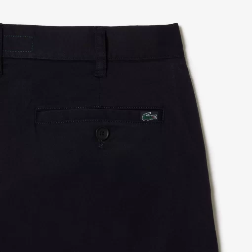 Lacoste Hosen & Shorts>Herren Chinos Aus Stretch-Baumwolle Navy Blau Hde