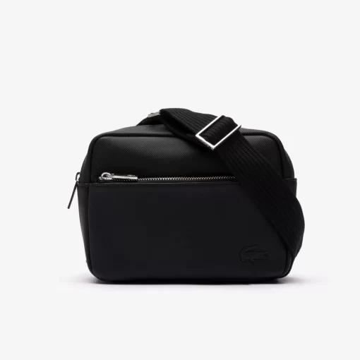 Lacoste Umhangetaschen & Gürteltaschen>Herren Classic-Tasche Mit Pique-Effekt Black 000