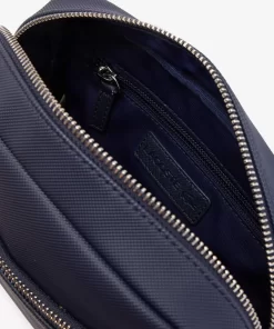 Lacoste Umhangetaschen & Gürteltaschen>Herren Classic-Tasche Mit Pique-Effekt Peacoat 021