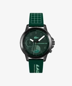 Lacoste Uhren>Herren Endurance Multifunktions-Armbanduhr Mit Grunem Silikonband Grun 000