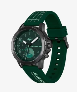 Lacoste Uhren>Herren Endurance Multifunktions-Armbanduhr Mit Grunem Silikonband Grun 000