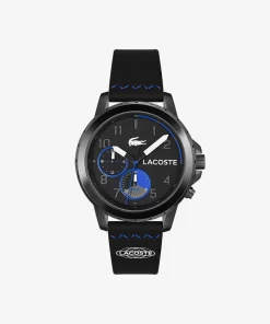 Lacoste Uhren>Herren Endurance Multifunktions-Armbanduhr Mit Schwarzem Silikonband Schwarz 000