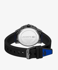 Lacoste Uhren>Herren Endurance Multifunktions-Armbanduhr Mit Schwarzem Silikonband Schwarz 000