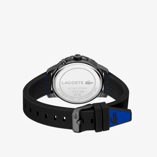 Lacoste Uhren>Herren Endurance Multifunktions-Armbanduhr Mit Schwarzem Silikonband Schwarz 000