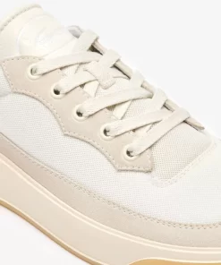 Lacoste Sneakers>Herren G80 Cluband Sneakers Aus Leder Off Wht/Off Wht 18C