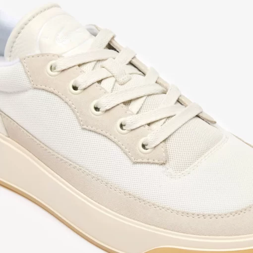 Lacoste Sneakers>Herren G80 Cluband Sneakers Aus Leder Off Wht/Off Wht 18C