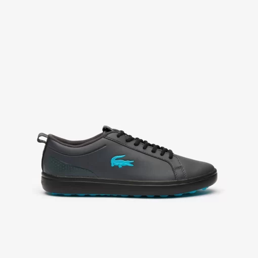 Lacoste Golf>Herren Golf-Schuhe G Elite Aus Leder Dk Gry/Blk 2B6