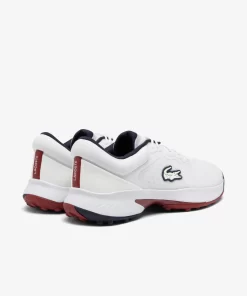 Lacoste Golf>Herren Golfschuhe Pointgolf Wht/Nvy/Red 407