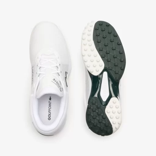 Lacoste Golf>Herren Golfschuhe Pointgolf White/Dark Green 1R5