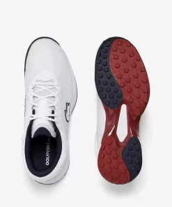 Lacoste Golf>Herren Golfschuhe Pointgolf Wht/Nvy/Red 407