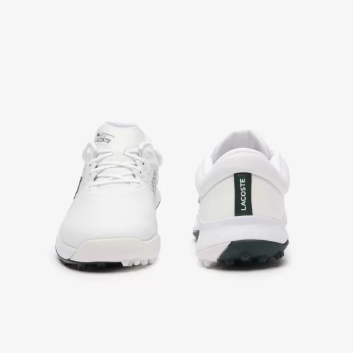 Lacoste Golf>Herren Golfschuhe Pointgolf White/Dark Green 1R5