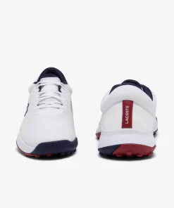 Lacoste Golf>Herren Golfschuhe Pointgolf Wht/Nvy/Red 407