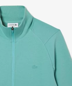 Lacoste Sweatshirts>Herren Jogger-Sweatshirt Aus Baumwollmischung Mit Hohem Kragen Grun 3A4