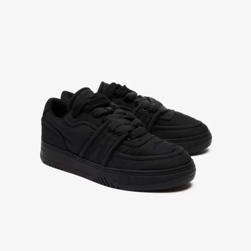 Lacoste Sneakers>Herren L001 Sneakers Aus Gepolstertem Textil Black / Black 02H