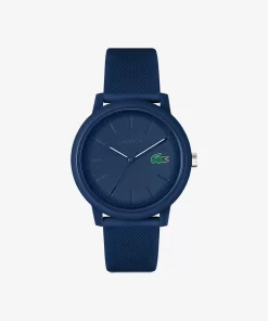 Lacoste Uhren>Herren 12.12 Armbanduhr Mit Blauem Silikonband Blau 000