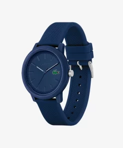 Lacoste Uhren>Herren 12.12 Armbanduhr Mit Blauem Silikonband Blau 000