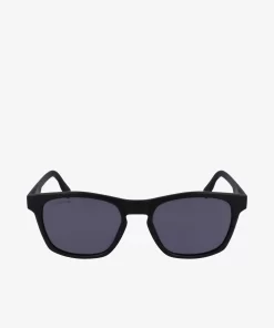 Lacoste Sonnenbrillen>Herren Active Sonnenbrille Aus Kunststoff Matte Black 002