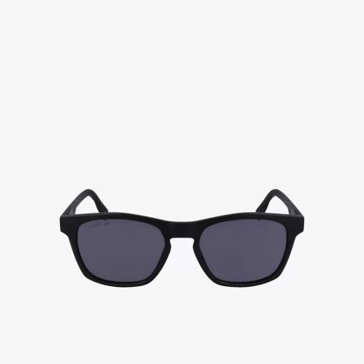 Lacoste Sonnenbrillen>Herren Active Sonnenbrille Aus Kunststoff Matte Black 002