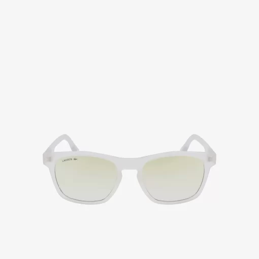 Lacoste Sonnenbrillen>Herren Active Sonnenbrille Aus Kunststoff Matte Crystal 970