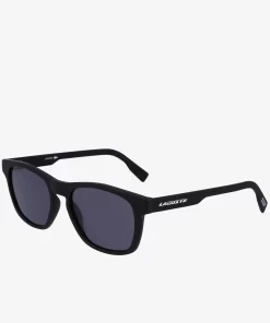 Lacoste Sonnenbrillen>Herren Active Sonnenbrille Aus Kunststoff Matte Black 002