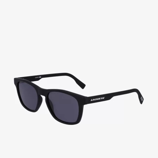 Lacoste Sonnenbrillen>Herren Active Sonnenbrille Aus Kunststoff Matte Black 002