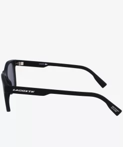 Lacoste Sonnenbrillen>Herren Active Sonnenbrille Aus Kunststoff Matte Black 002