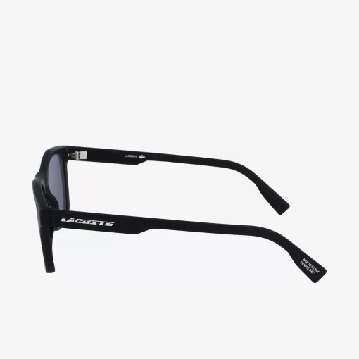 Lacoste Sonnenbrillen>Herren Active Sonnenbrille Aus Kunststoff Matte Black 002