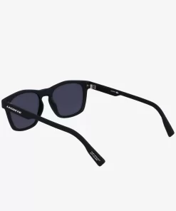 Lacoste Sonnenbrillen>Herren Active Sonnenbrille Aus Kunststoff Matte Black 002