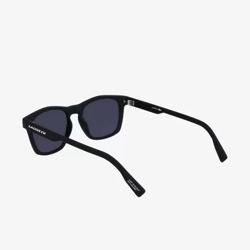 Lacoste Sonnenbrillen>Herren Active Sonnenbrille Aus Kunststoff Matte Black 002