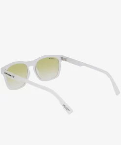 Lacoste Sonnenbrillen>Herren Active Sonnenbrille Aus Kunststoff Matte Crystal 970