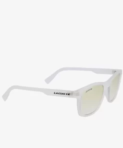 Lacoste Sonnenbrillen>Herren Active Sonnenbrille Aus Kunststoff Matte Crystal 970