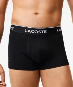 Lacoste Unterwäsche & Loungewear>Herren Geschenkset Mit Trunks Und Socken Schwarz 031