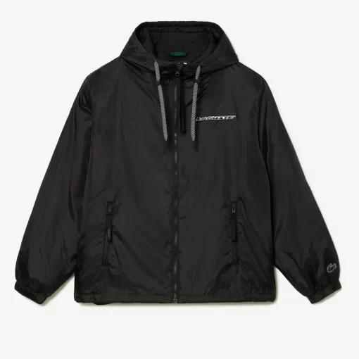 Lacoste Jacken & Mäntel>Herren Gesteppte Kapuzenjacke Schwarz C31