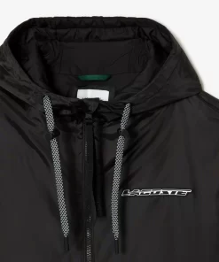 Lacoste Jacken & Mäntel>Herren Gesteppte Kapuzenjacke Schwarz C31