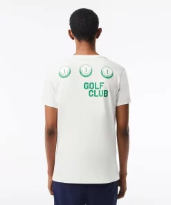 Lacoste Golf>Herren Golf T-Shirt Aus Bio-Baumwolle Weis 70V