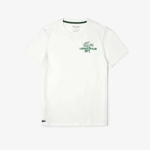 Lacoste Golf>Herren Golf T-Shirt Aus Bio-Baumwolle Weis 70V