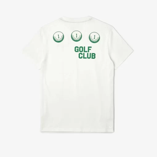 Lacoste Golf>Herren Golf T-Shirt Aus Bio-Baumwolle Weis 70V