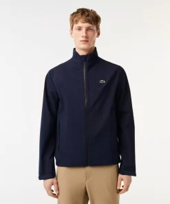 Lacoste Golf>Herren Golf Wasserfeste Windjacke Navy Blau 423