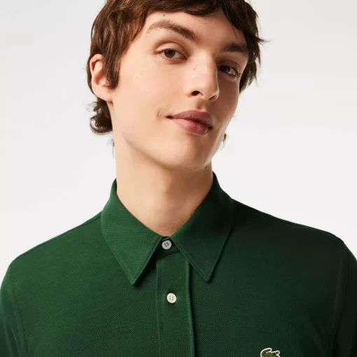 Lacoste Hemden>Herren Hemd Aus Baumwoll-Pique Grun 132