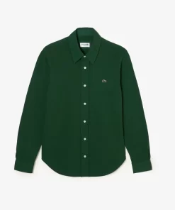 Lacoste Hemden>Herren Hemd Aus Baumwoll-Pique Grun 132