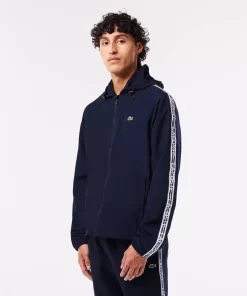 Lacoste Jacken & Mäntel>Herren Jacke Aus Recyceltem Polyester Navy Blau 166