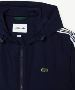 Lacoste Jacken & Mäntel>Herren Jacke Aus Recyceltem Polyester Navy Blau 166