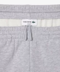 Lacoste Trainingsanzüge>Herren Jogger Kapuzen-Trainingsanzug Heidekraut Grau Cca