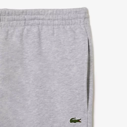 Lacoste Trainingsanzüge>Herren Jogger Kapuzen-Trainingsanzug Heidekraut Grau Cca