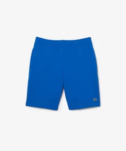 Lacoste Hosen & Shorts>Herren Jogger Shorts Aus Aufgerautem Bio-Baumwoll-Fleece Konigsblau Kxb