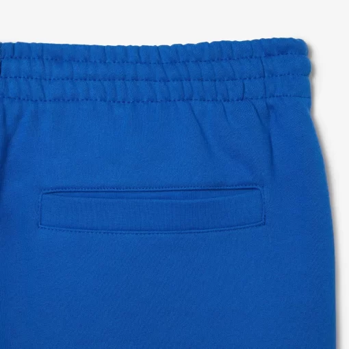 Lacoste Hosen & Shorts>Herren Jogger Shorts Aus Aufgerautem Bio-Baumwoll-Fleece Konigsblau Kxb