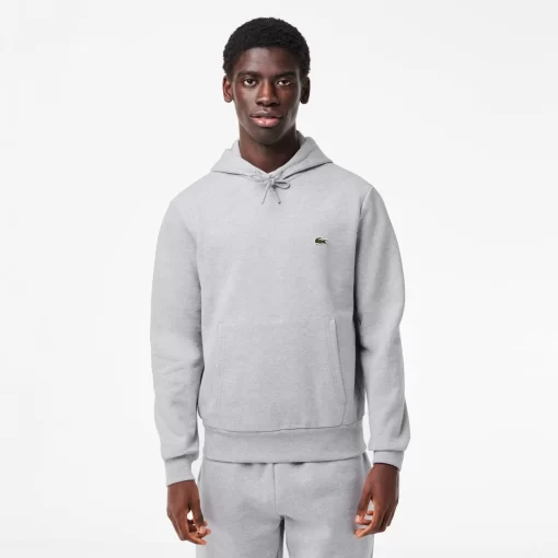 Lacoste Sweatshirts>Herren Jogger Sweatshirt Aus Bio-Baumwolle Heidekraut Grau Cca